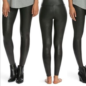Spanx Faux Leather Leggings